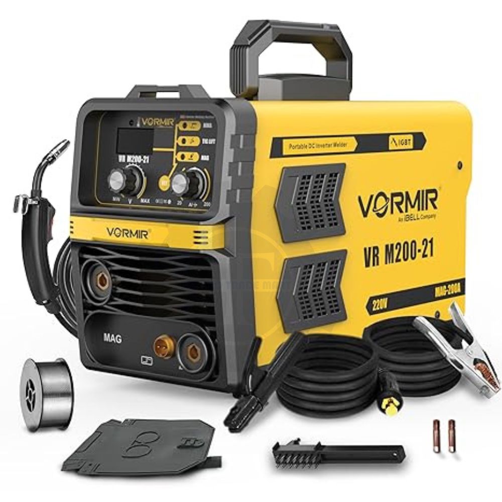 iBELL VORMIR VRM200-21 Inverter MMA MAG TIG LIFT Welding Machine 200A with Hot Start  Anti-Stick Functions- 1 Year Warranty